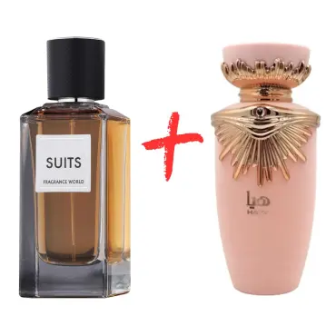 Fragrance World Suits +  Lattafa Haya